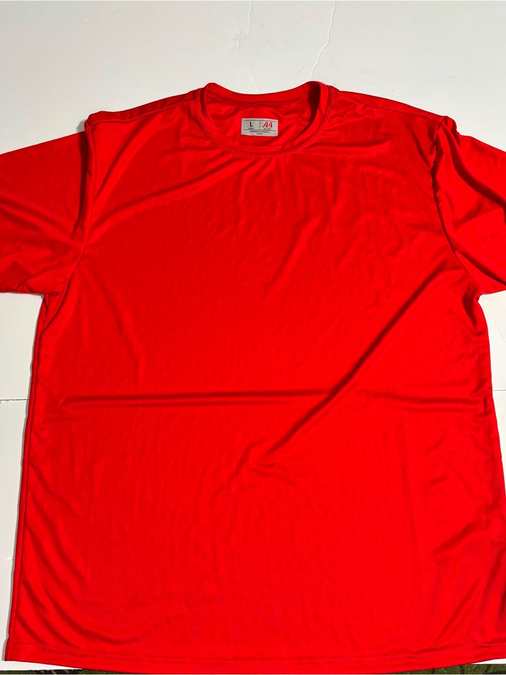 Classic Men's Crew Neck Short Sleeve T-Shirt - Red